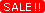 SALE!!