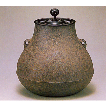 鶴首釜【販売】-茶道具は京都しみず孔昌堂