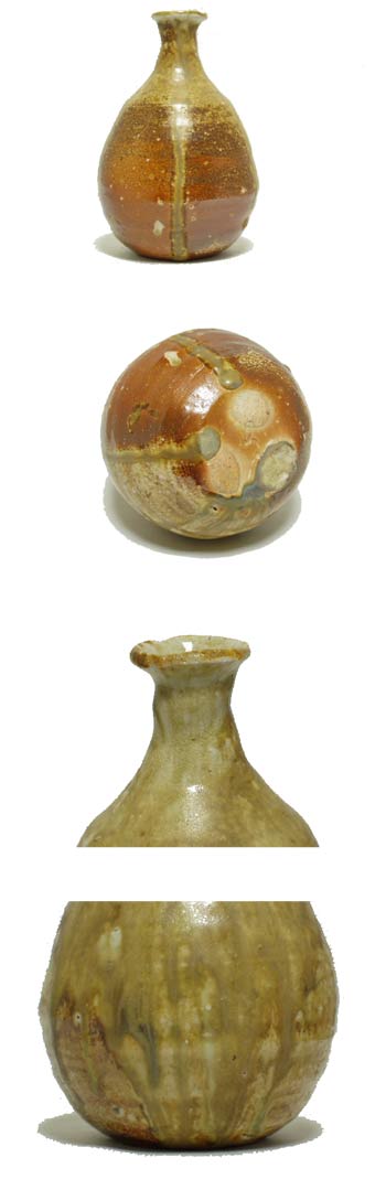 伊賀焼　谷本洋　一輪挿　徳利　花入 伊賀焼【販売】徳利