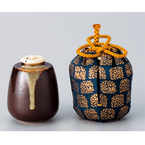 茶入 伊予簾 中興名物写【販売】-茶道具は京都しみず孔昌堂