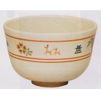 茶碗 御本手（白）奈良絵【販売】-茶道具は京都しみず孔昌堂