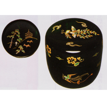 大棗 正倉院文様蒔絵【販売】-茶道具は京都しみず孔昌堂