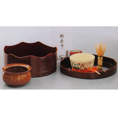 千歳盆セット 合成【販売】-茶道具は京都しみず孔昌堂