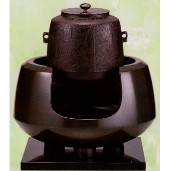 茶道具　面取風炉　唐銅製　風炉釜　お点前道具 楽天市場】【茶器/茶道具 風炉/唐銅風炉】 唐銅（唐金） 面取