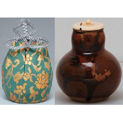 茶入 大名物 漢作 上杉瓢箪写【販売】-茶道具は京都しみず孔昌堂