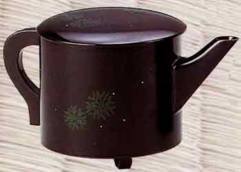 塗片口水注 淡々斎好写 海松波【販売】-茶道具は京都しみず孔昌堂