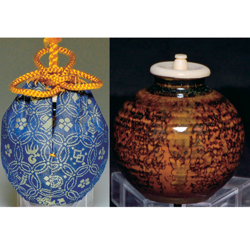 茶入 唐物 田村文琳写【販売】-茶道具は京都しみず孔昌堂