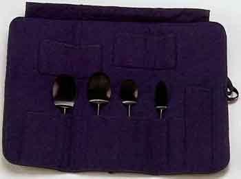 茶道具　4本組灰匙　布袋付 楽天市場】4本組灰匙 風炉用 布袋付 : 茶道具商 左座園