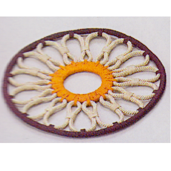 組紐釜敷 鵬雲斎好写【販売】-茶道具は京都しみず孔昌堂