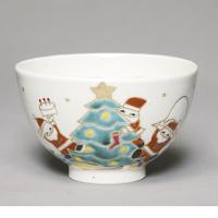 茶碗　仁清　クリスマス