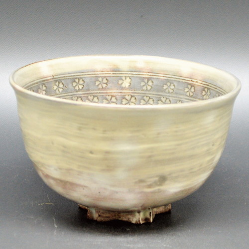 宗華 利休大脇指建水 赤楽垂れ桜茶碗 今高麗 花三島茶入 8770_1_expand.jpg