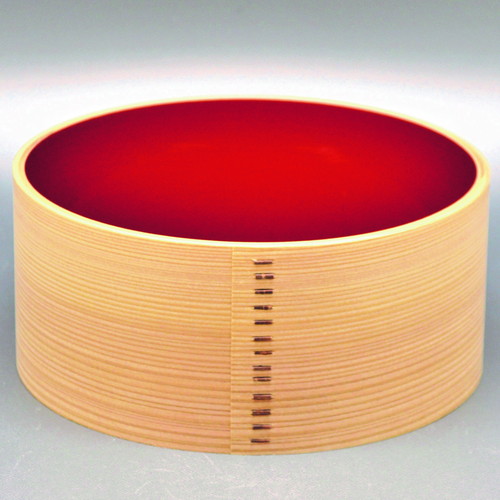 曲建水 内朱【販売】-茶道具は京都しみず孔昌堂