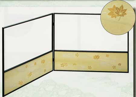 2尺4寸風炉先 腰張 雲錦流水【販売】-茶道具は京都しみず孔昌堂 2尺4寸風炉先 腰張 雲錦流水【販売】-茶道具は京都しみず孔昌堂